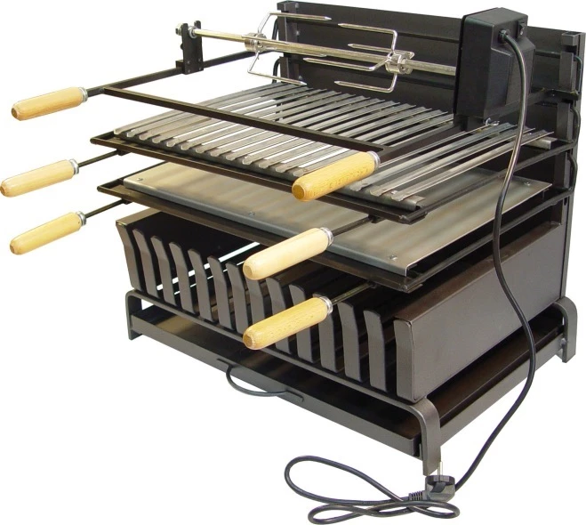 Cajon Barbacoa Rubiales Pequeño Con Rustidor