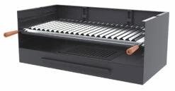 Barbacoa De Carbón Y Leña 80 Cm