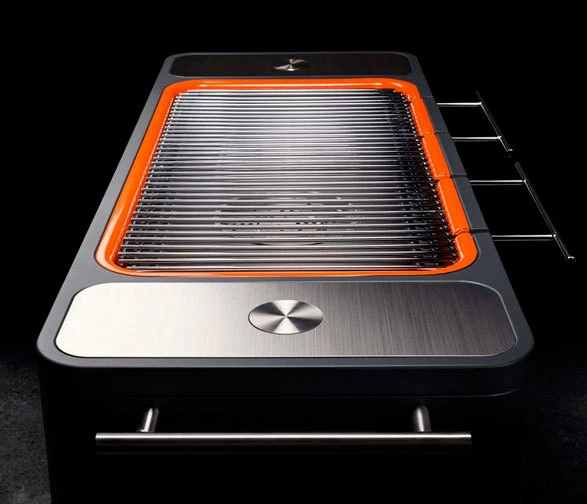 Barbacoa De Carbón Con Rustidor Hub - Imagen 6