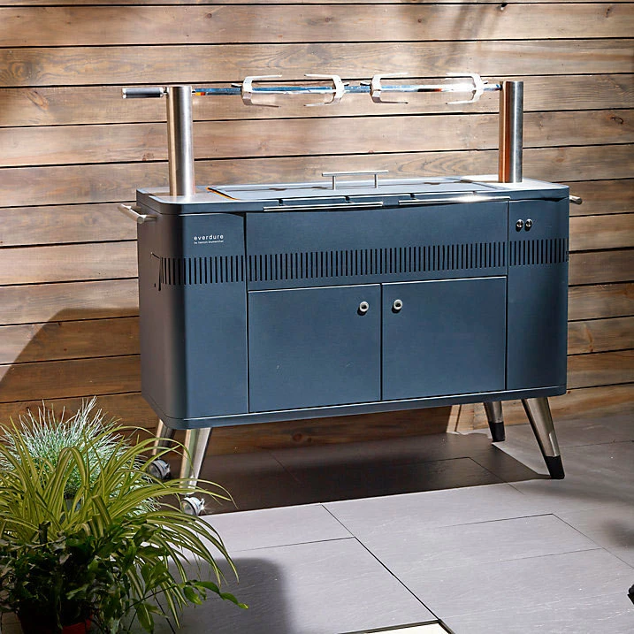 Barbacoa De Carbón Con Rustidor Hub - Imagen 12