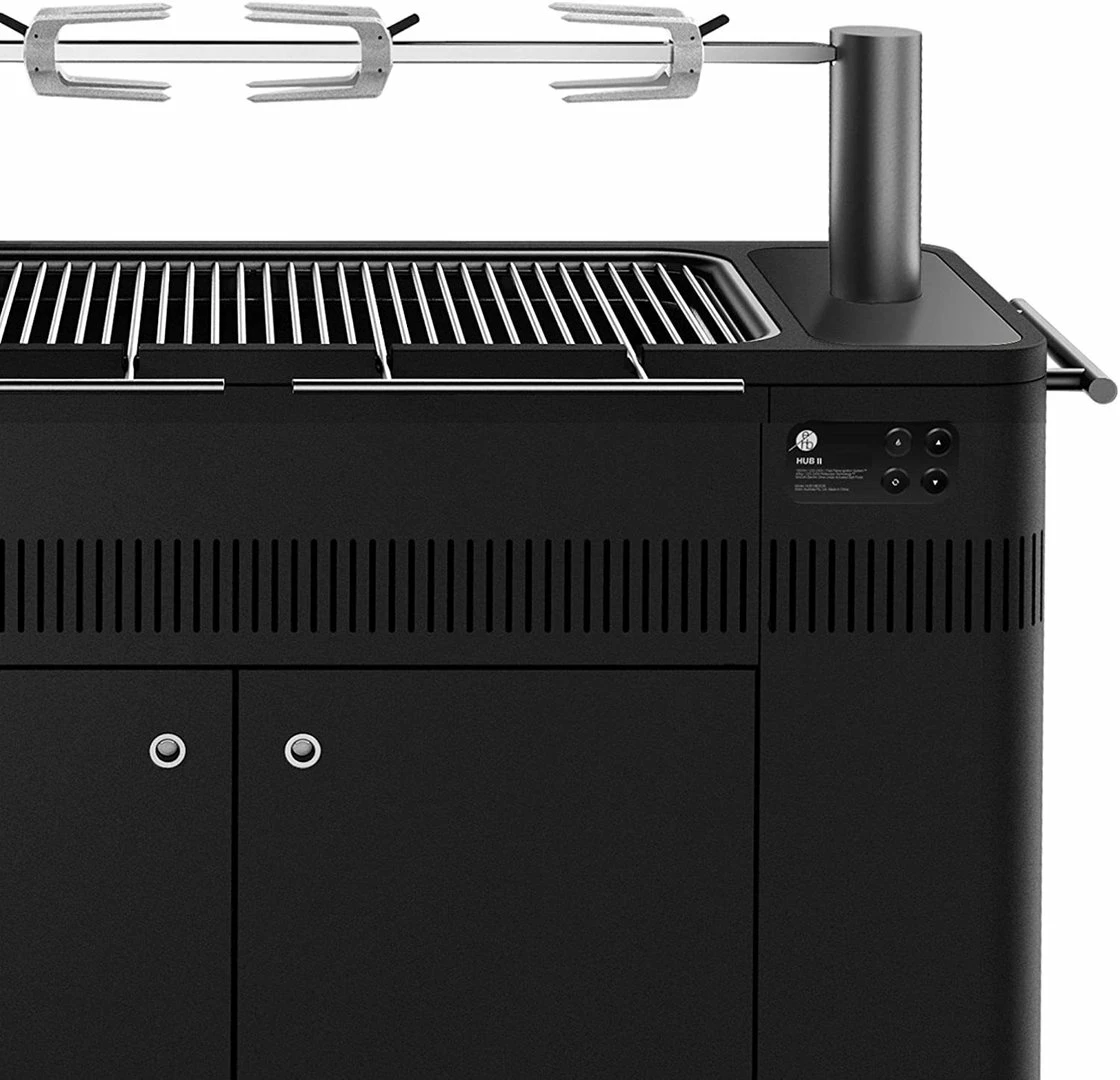 Barbacoa De Carbón Con Rustidor Hub II - Imagen 5