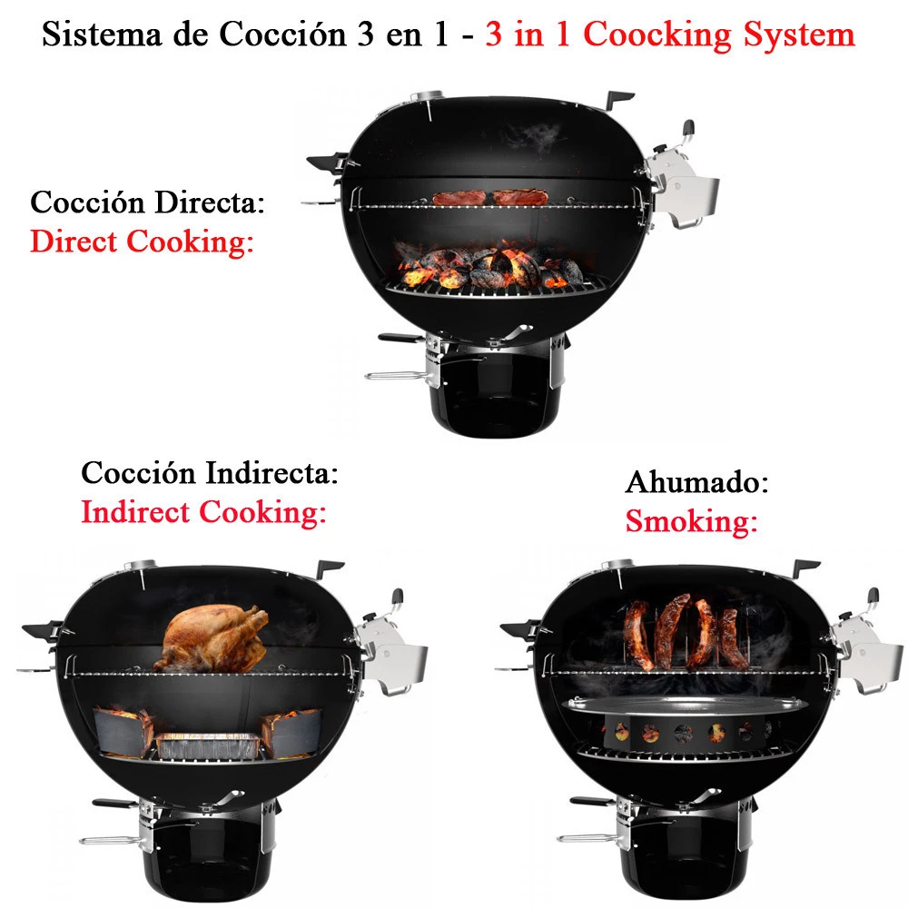 Master-Touch GBS Premium SE E-5775 57 Cm Weber Negra - Imagen 9