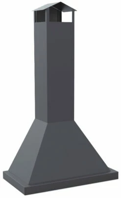 Campana Para Barbacoa Carbón Y Leña 90 Cm