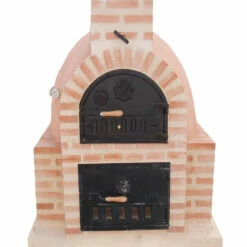 Hornilla Cuadrada Mixta 65 Cm.