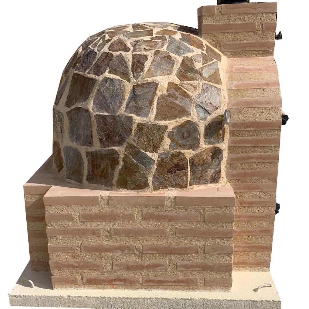 Hornilla Cuadrada Mixta Piedra 85 Cm. - Imagen 4