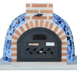 Horno Montado Mosaico Mediterráneo 90 Cm.