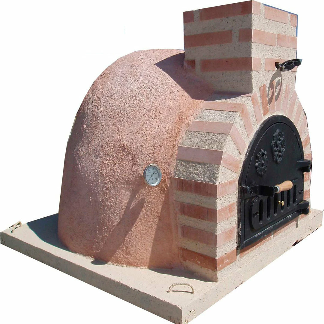 Horno Montado Clásico Terracota 85 Cm. - Imagen 2