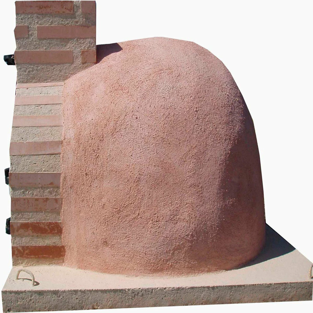 Horno Montado Clásico Terracota 85 Cm. - Imagen 3