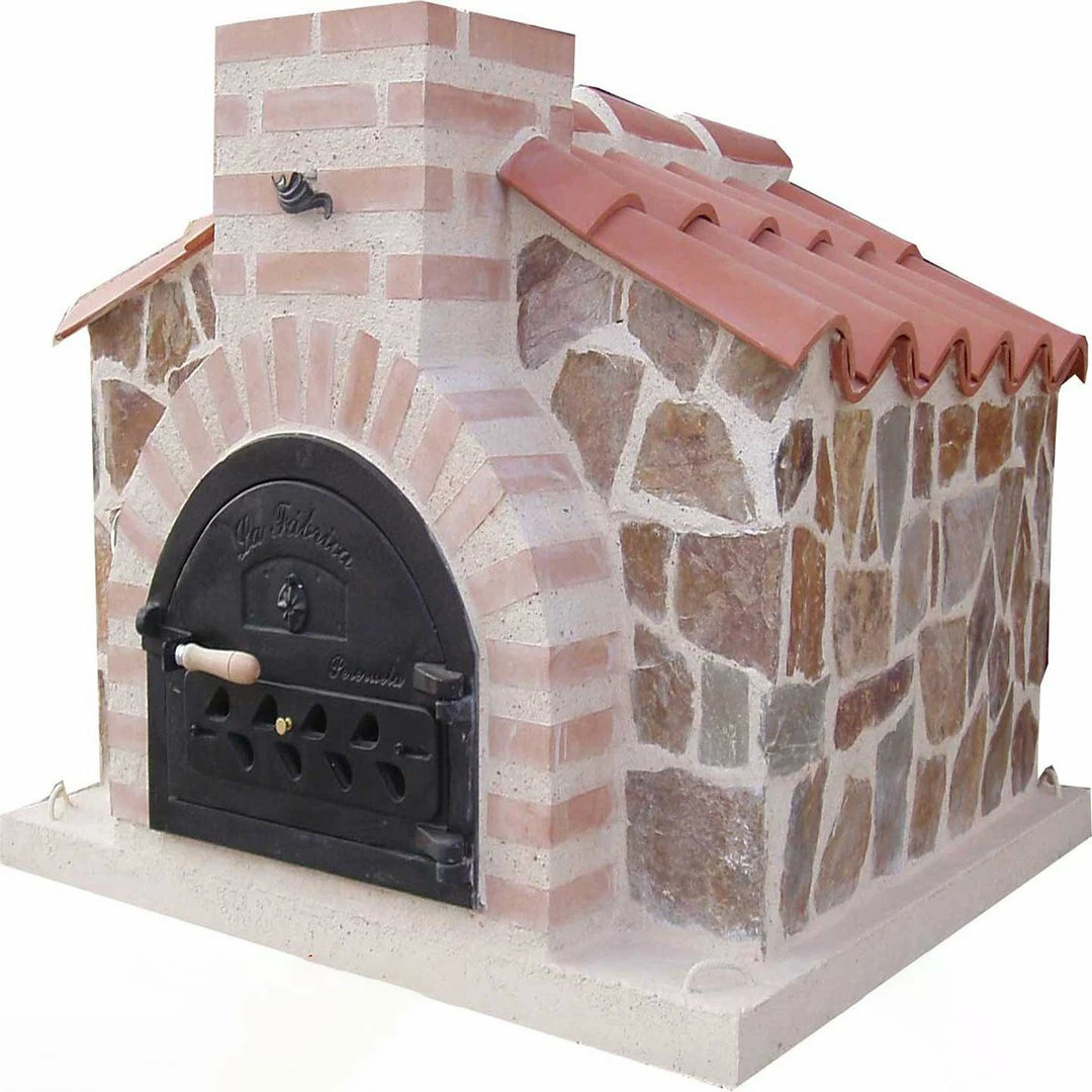 Horno Montado Caseta Piedra 65 Cm. - Imagen 2