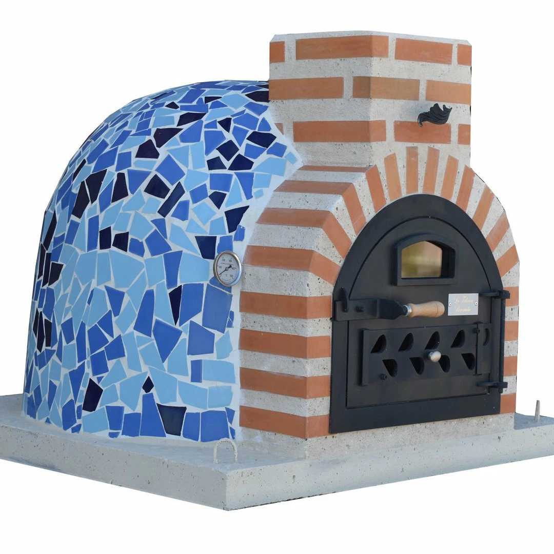 Horno Montado Mosaico Mediterráneo 65 Cm. - Imagen 3