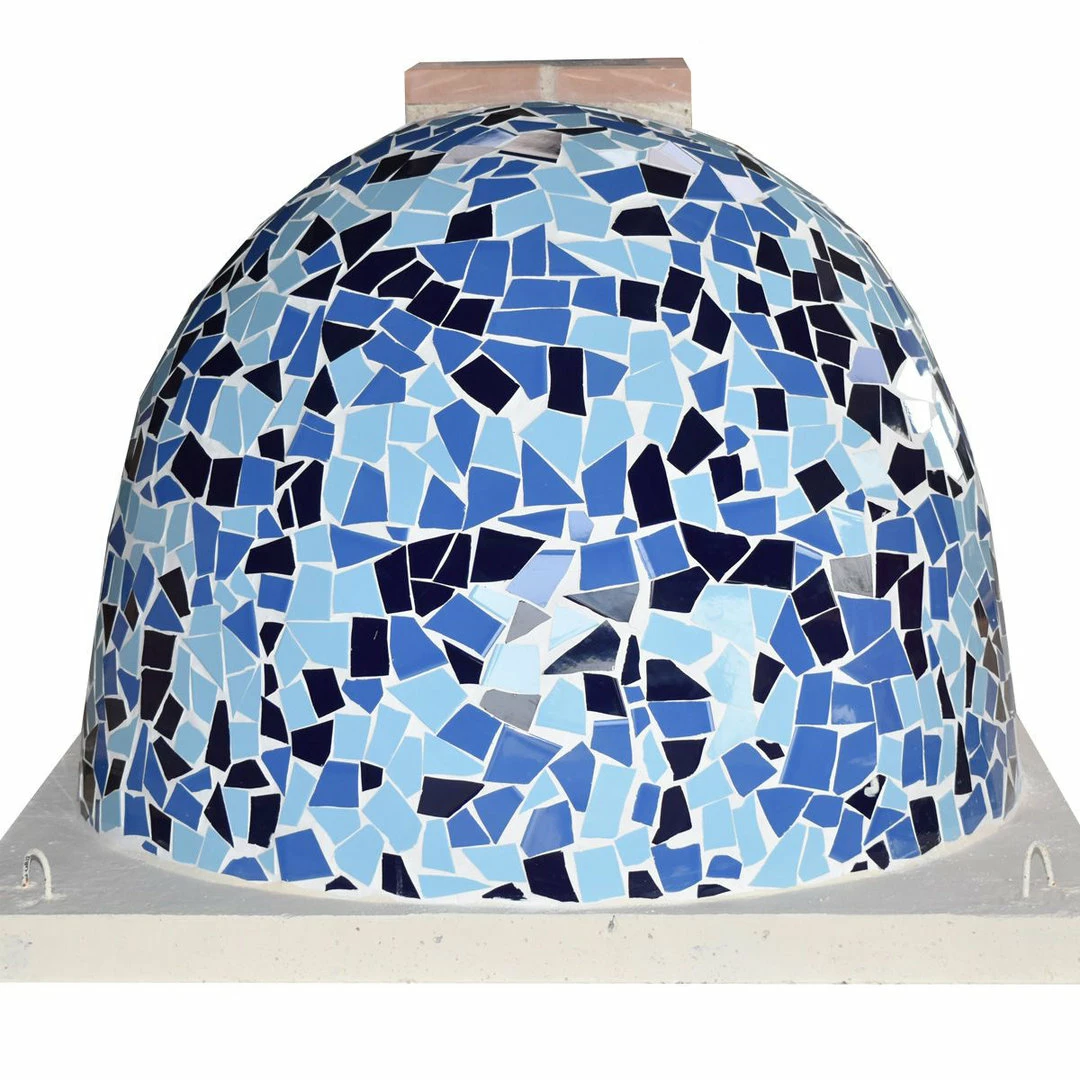 Horno Montado Mosaico Mediterráneo 65 Cm. - Imagen 4