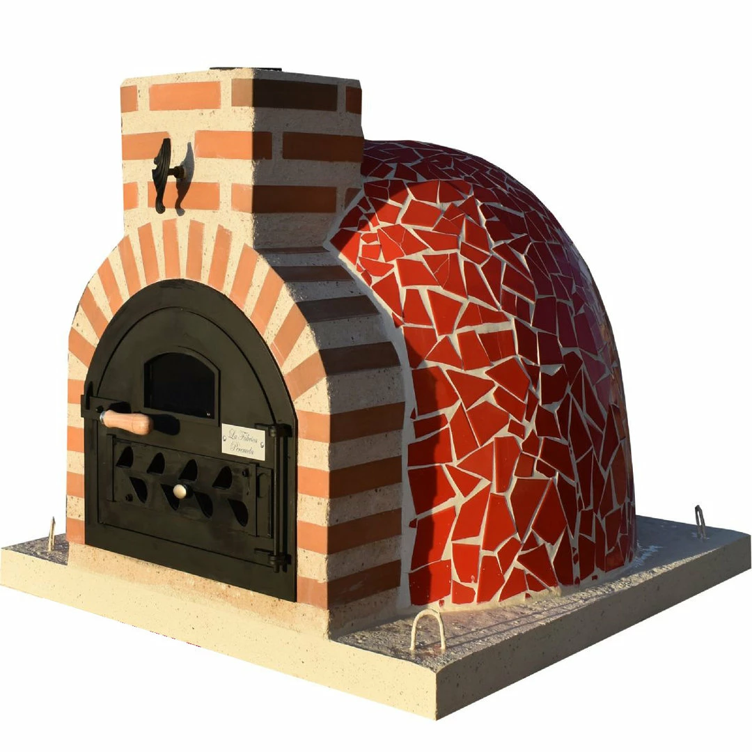 Horno Montado Mosaico Volcánico 65 Cm. - Imagen 2