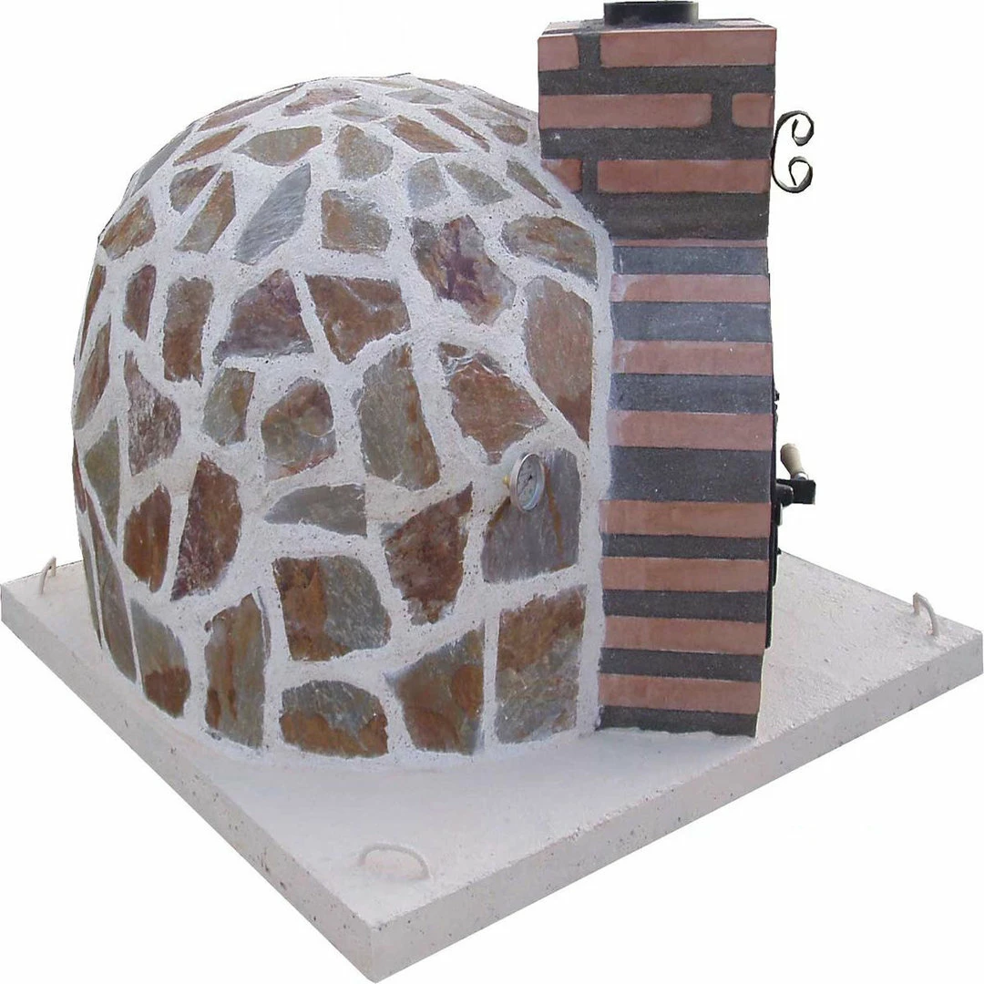 Horno Montado Esquina Piedra 65 Cm. - Imagen 4