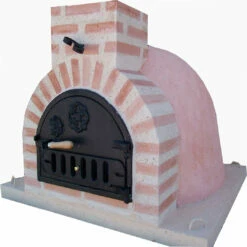 Horno Montado Clásico Terracota 90 Cm.