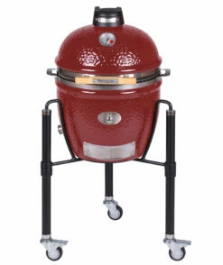 Kamado Monolith Junior Pro Series 2.0 Burdeos Con Pies