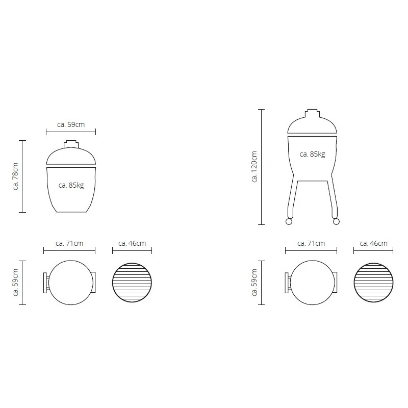 Kamado Monolith Classic Pro Serie 2.0 Guru Edition - Imagen 14