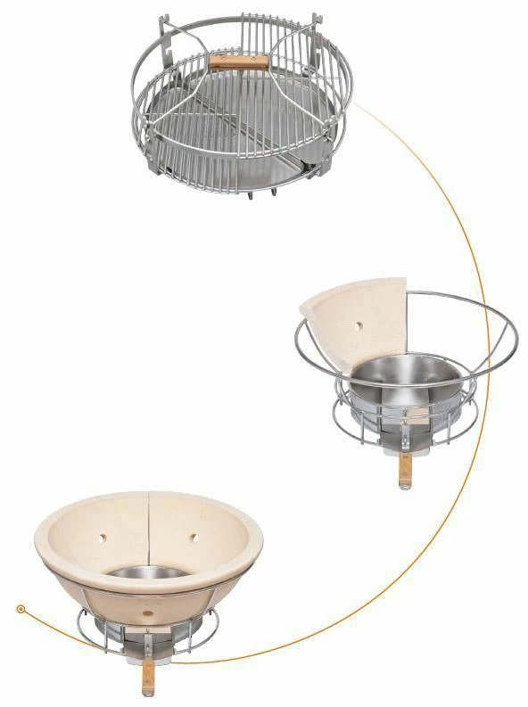 Kamado Monolith Classic Pro Serie 2.0 Guru Edition - Imagen 5